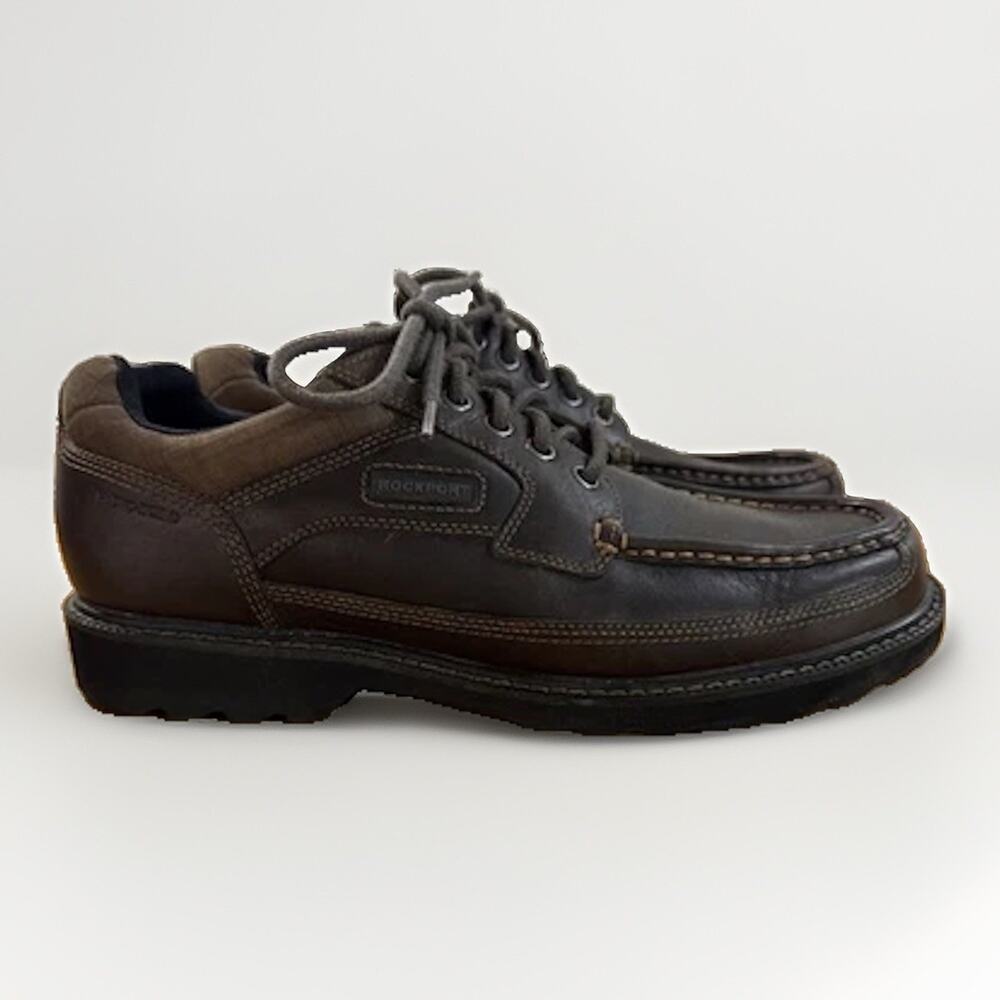 Rockport Waterproof Men's Moc Toe Casual Shoes Size 8.5 M Hydro Shield K53620